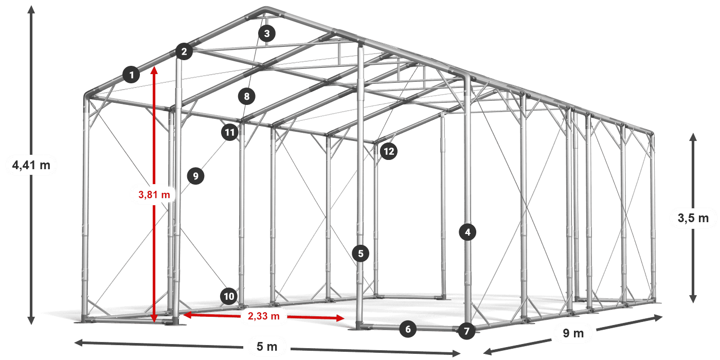 POLAR legenda 2,5-4 m