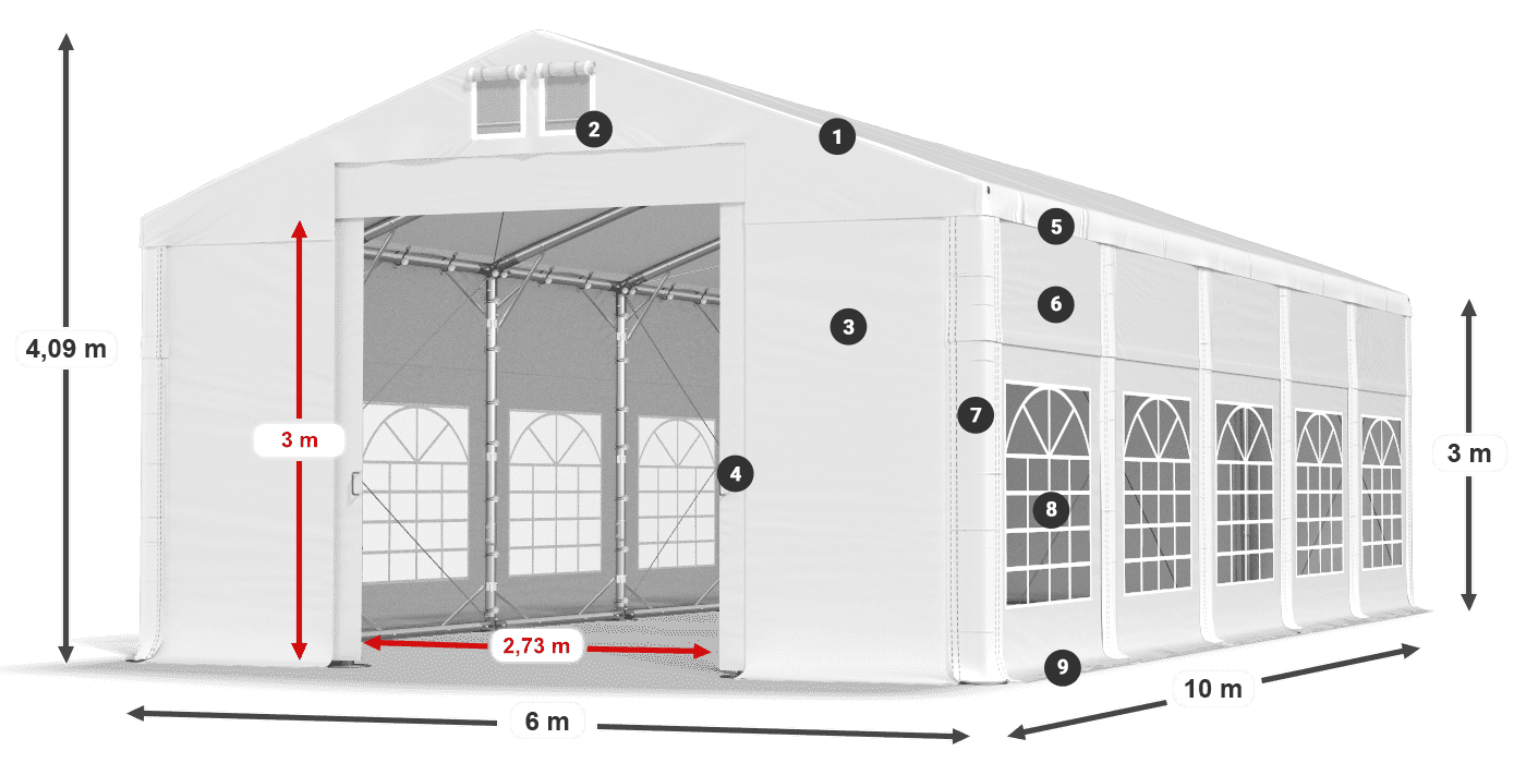 IFR 620 PVC legenda 3 m