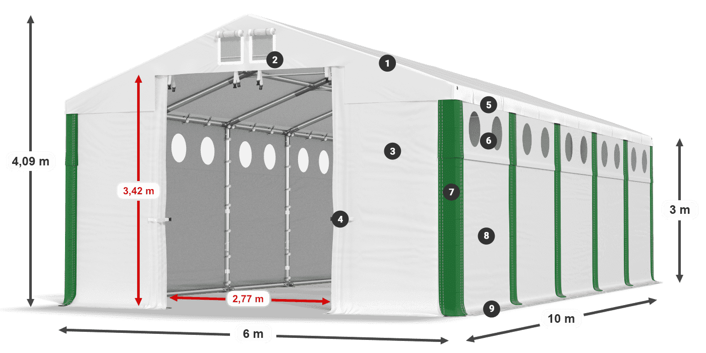 MFRO 620 PVC legenda 3 m
