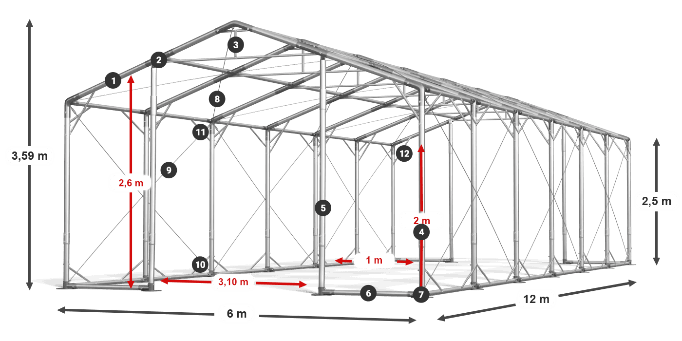 POLAR legenda 2,5-4 m