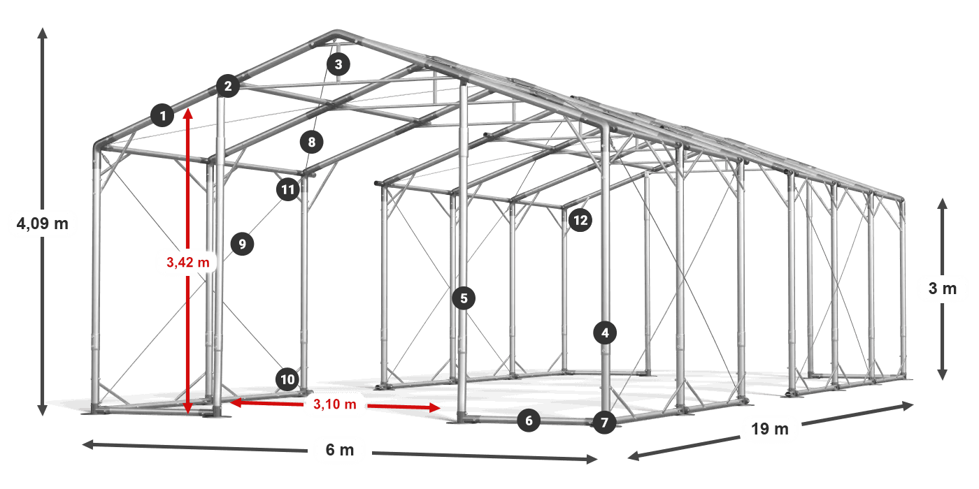 POLAR legenda 2,5-4 m