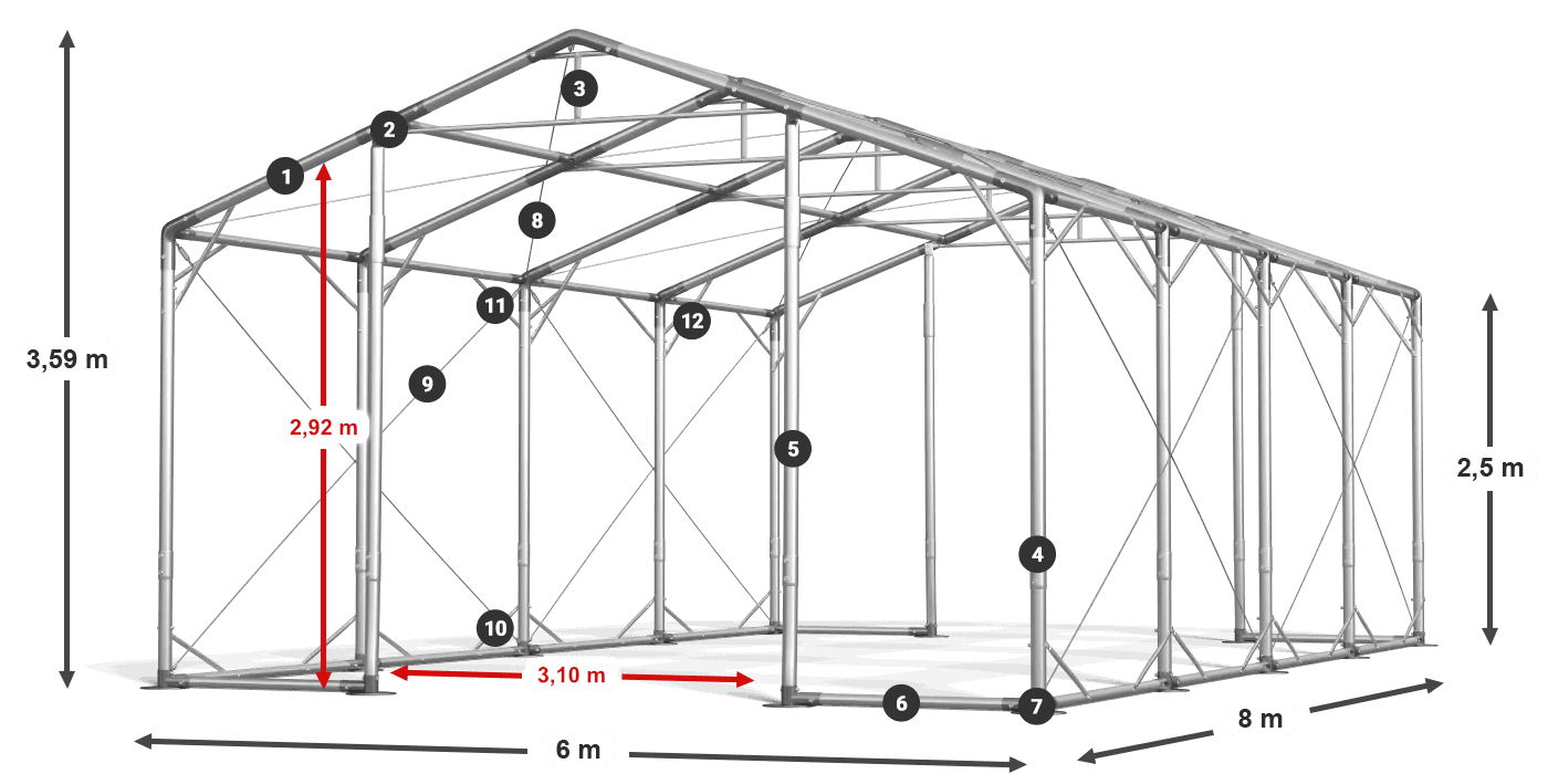 POLAR legenda 2,5-4 m