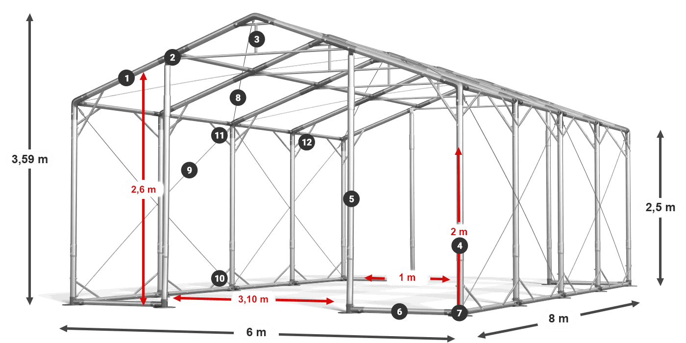 POLAR legenda 2,5-4 m