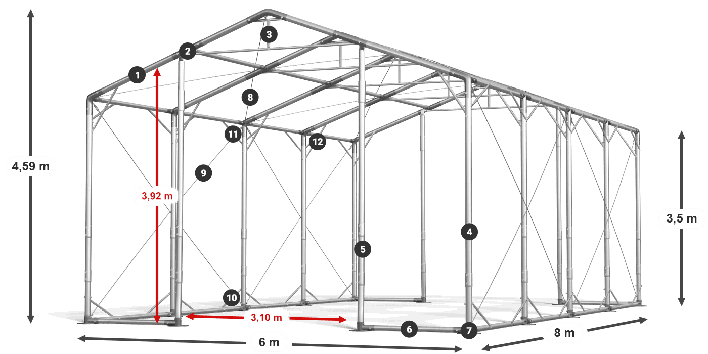 POLAR legenda 2,5-4 m