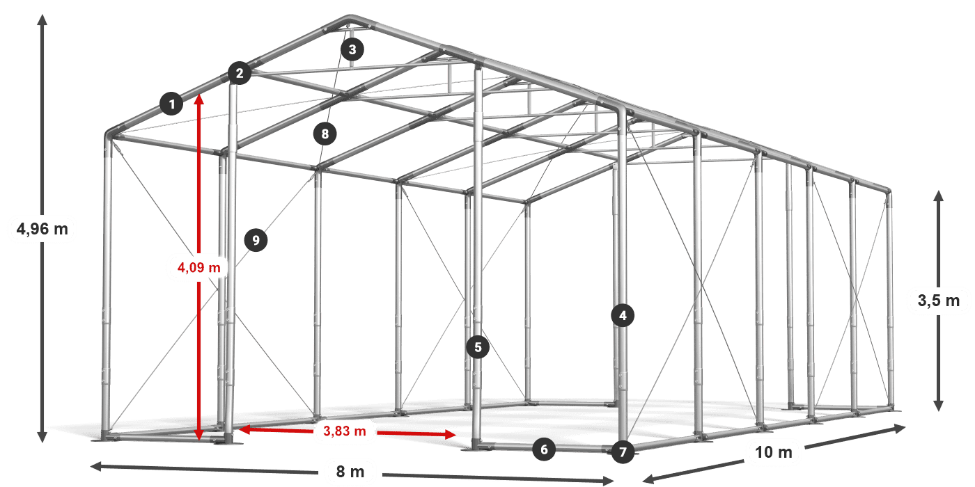 WINTER PLUS legenda 2,5-4 m