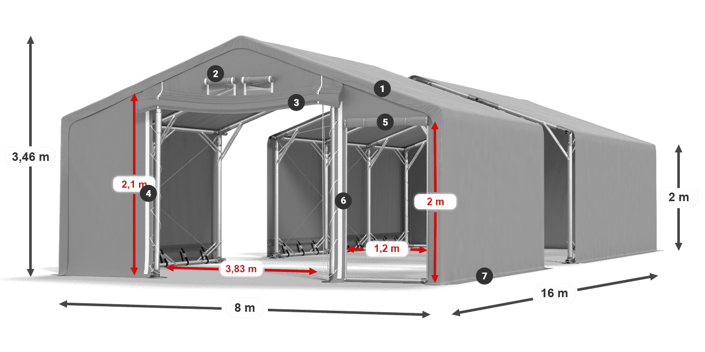 SFR 600 PVC legenda