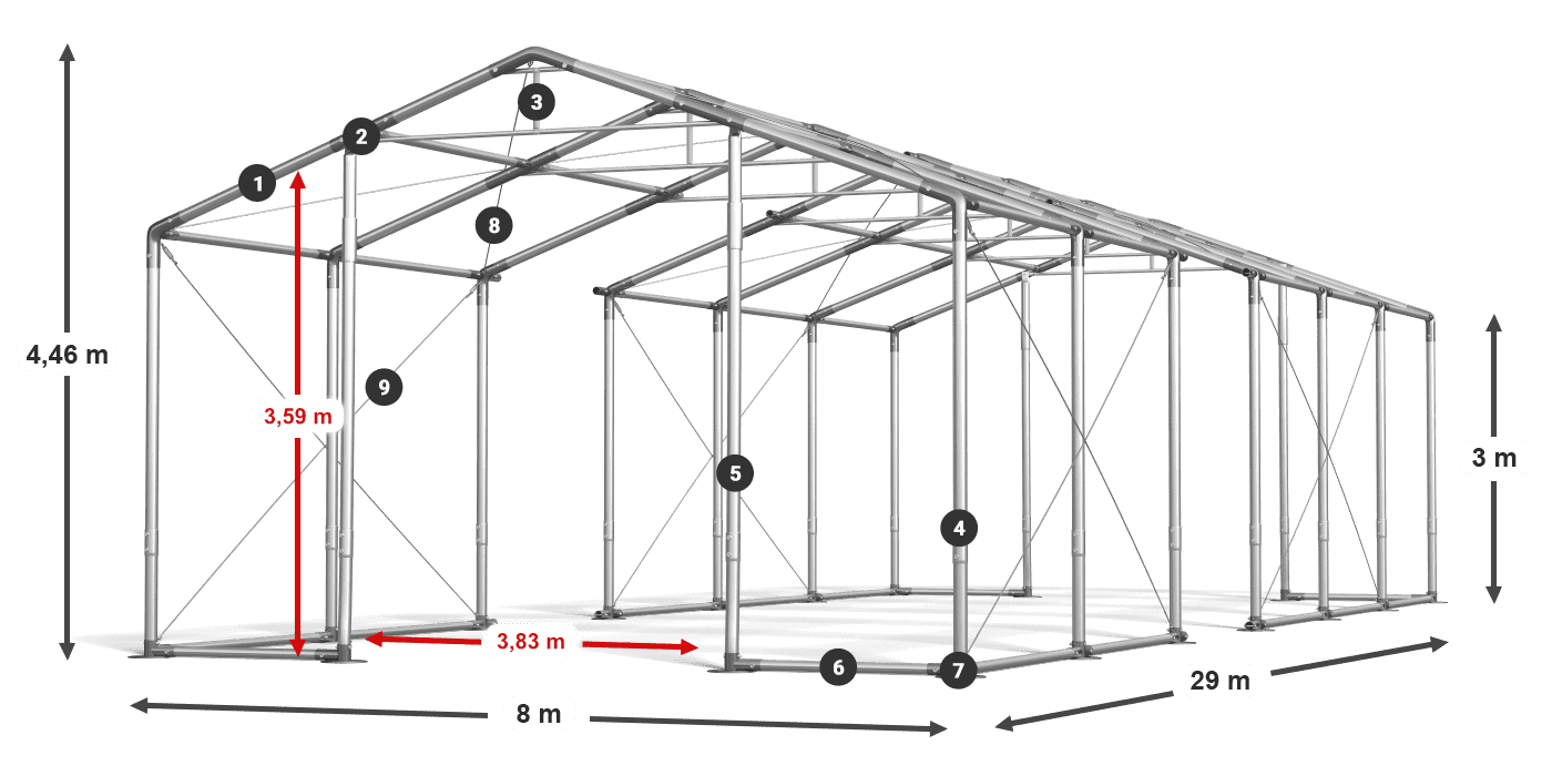 WINTER PLUS legenda 2,5-4 m