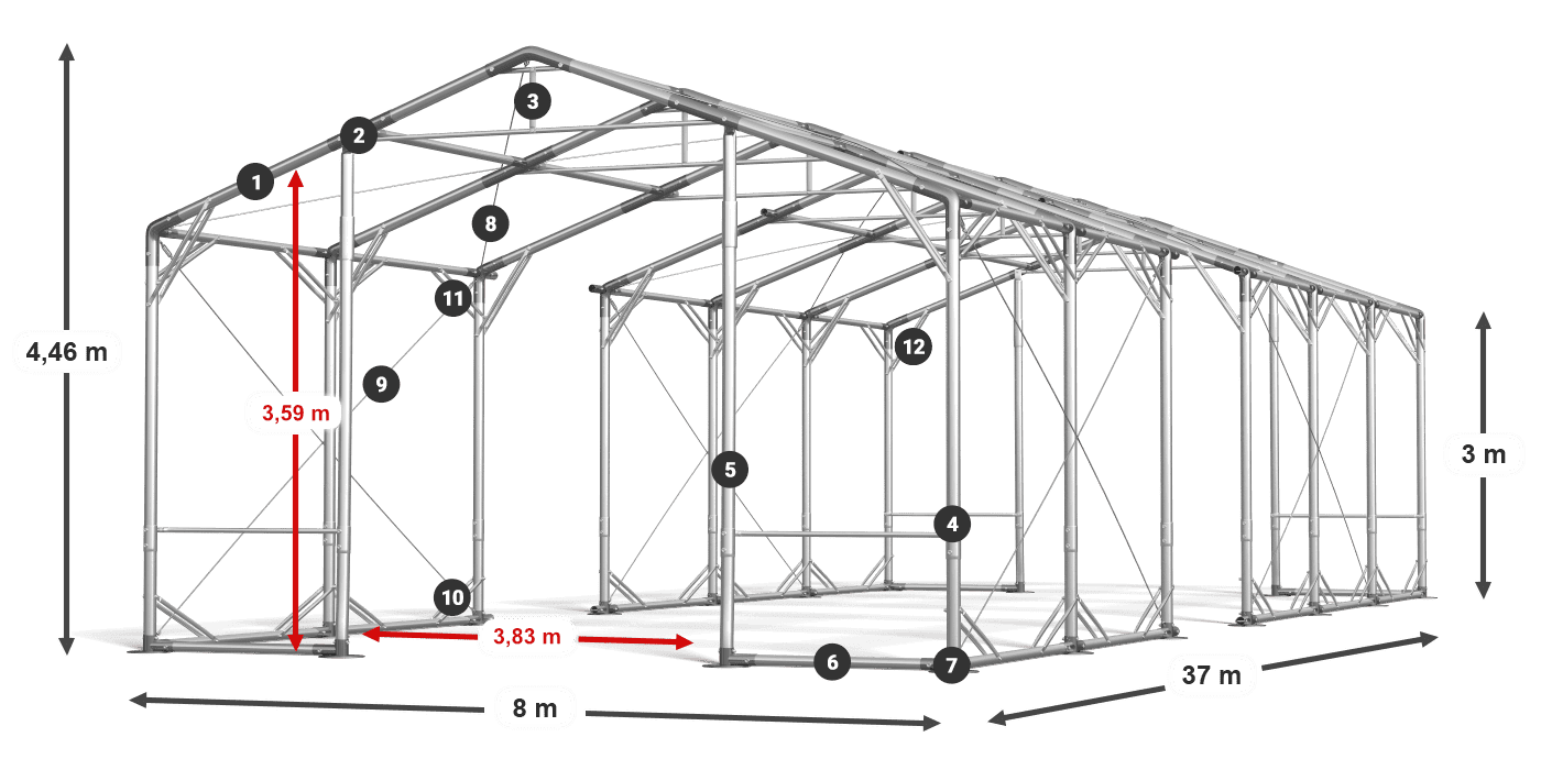 POLAR PLUS legenda 2,5-4 m