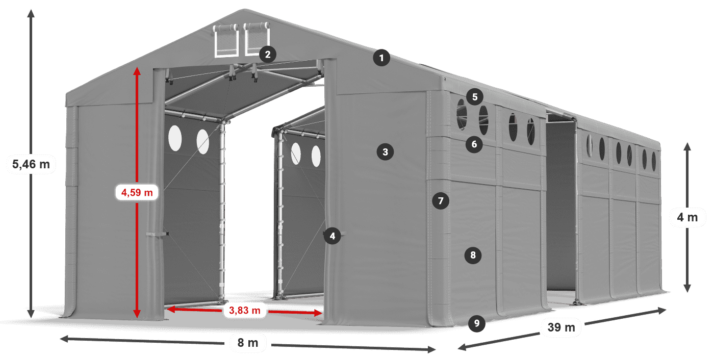 MFRO 620 PVC legenda 4 m