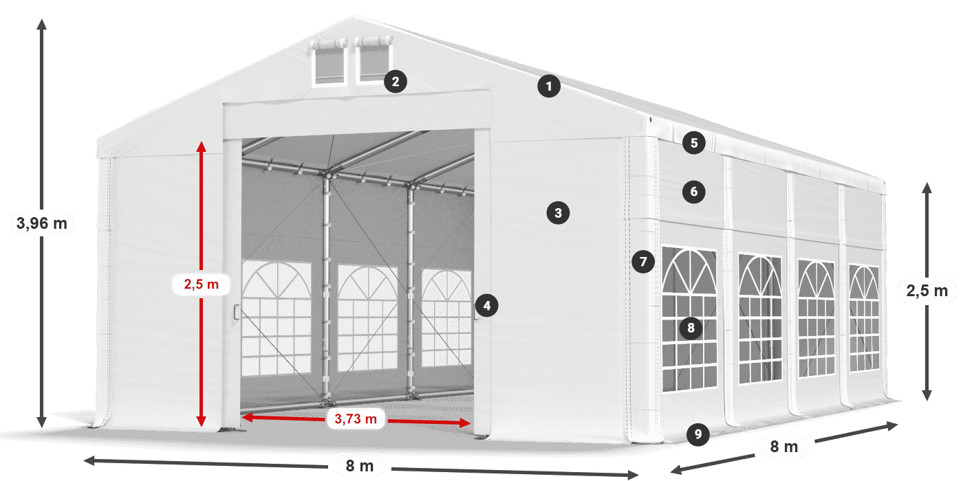 IFR 620 PVC legenda 2,5 m