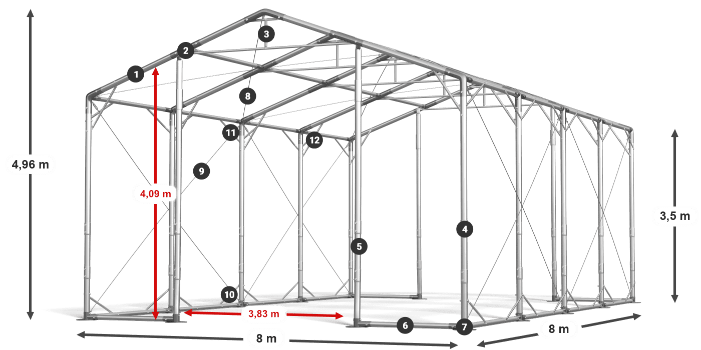 POLAR legenda 2,5-4 m