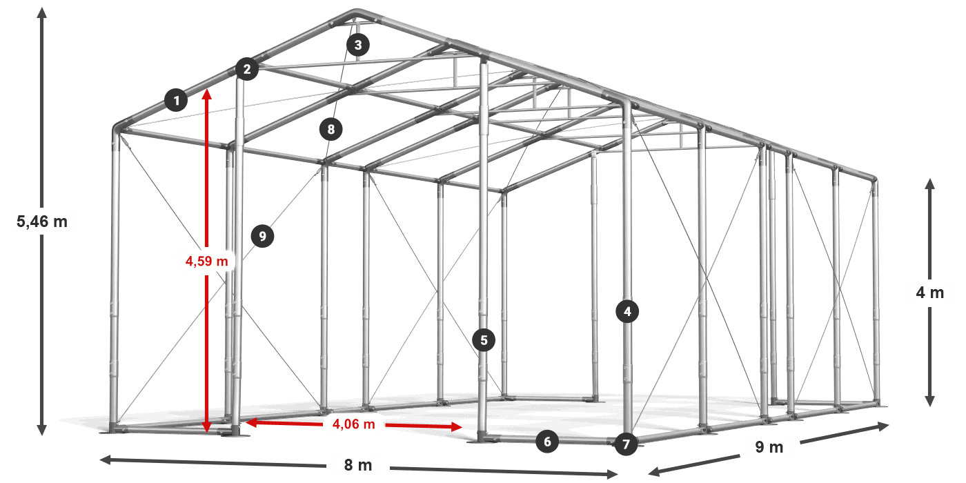 WINTER PLUS legenda 2,5-4 m